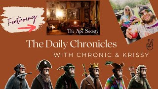 The Daily Chronicles' First Video THE APE SOCIETY Cardano CNFT Discussion. ART & DAO