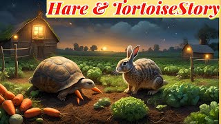 The hare and the tortoise story for kids with a lesson | story time | Bedtime stories | Nursery ABC