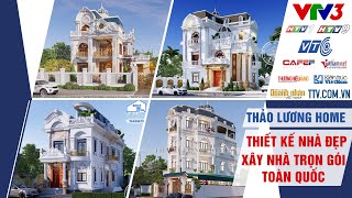 CÔNG TRÌNH THỰC TẾ - MẪU BIỆT THỰ TÂN CỔ ĐIỂN ĐẸP BÌNH DƯƠNG | THAO LUONG HOME