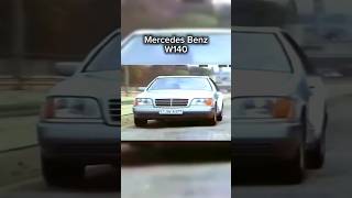 Mercedes-Benz W140 test driving