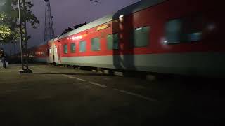 12513 Secunderabad Silchar SF Express skipping Bagnan Station #indianrailways #railfanning #railfans