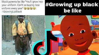 Growing up black TikTok memes |  Mr Growing Up Black / Dat Boy Heard😂