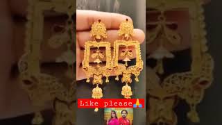 new jhumka gold ka #new #jhumka #latest #gold #shortvideo