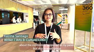 9th World Summit on Arts and Culture - Interview with Katrina Santiago