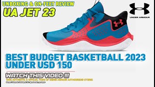 Unboxing & review on feet UNDER ARMOUR UA JET 23 MENS BASKETBALL SHOES 100% ORIGINAL NO FAKE