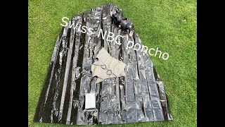 Swiss NBC protective poncho