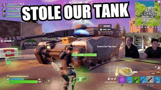 We Got Our Tank Stolen In Fortnite