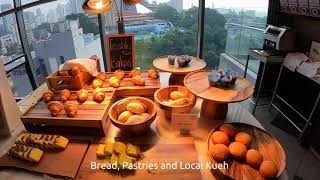 Malaysia Kuala Lumpur Chinatown Four Points Sheraton Quan's Kitchen breakfast buffet