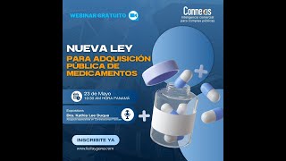 Webinar Panamá: Nueva Ley para Adquisición Pública de Medicamentos