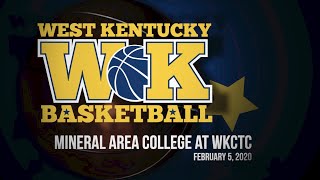 Mineral Area College at WKCTC:  February 5, 2020 LIVE Basketball