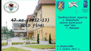 БАРАНОВСЬКИЙ - ОГАНЕСЯН 47 кг gold