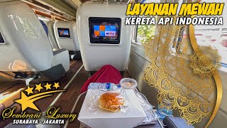 8 JAM DILAYANI SEPERTI SULTAN DI KERETA API SEMBRANI LUXURY SURABAYA-JAKARTA, APA AJA FASILITASNYA ?