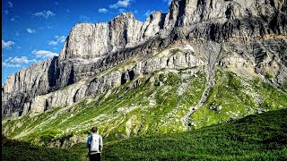 Thru Hiking The Via Alpina Red Trail R113 La Flegere To Trient Massif Mont Blanc France 18.5 Alps