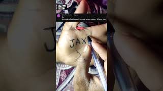 JAX name logo + tattoo design #shortsfeed