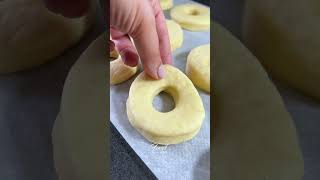 Donuts Recipe 👩🏻‍🍳 #easyrecipe #foodtok #foodphotography #breakfastideas #apple #foodie #food