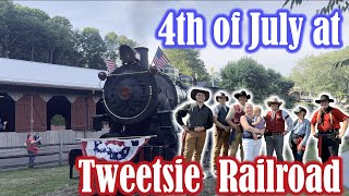 Celebrating Independence Day at Tweetsie Railroad