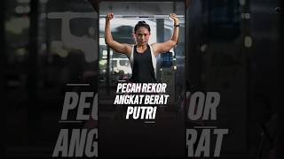 Banjir Rekor Peparnas 2024 dari Angkat Berat Putri #shorts #peparnas #peparnas2024