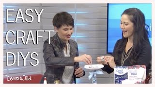 Easy Craft DIYs For National Craft Month (Morning Live)