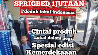 springbed produk lokal harga 1jutaan kualitas terjamin