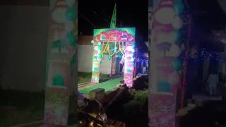 Gali gali saj gayi 🥰✨|| 🥰🥰  Eid Malid Un Nabi sajavat #miladunnabi #eidmiladunnabi #naat #short