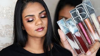 NARS VINYL LIP LACQUER SWATCHES | ZAHRAH ALIYAH