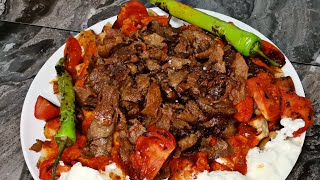 💯EVDE İSKENDER TARİFİ 💥PİDEDEN İSKENDER YAPIMI