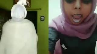 Tik tok lucu 2018 pocong takut hantu