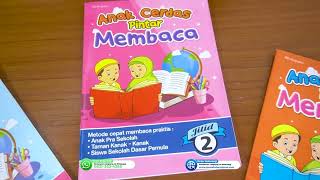 Buku Anak TK PAUD Belajar Membaca Anak / Anak Cerdas Pintas Membaca Jilid 1 2 3