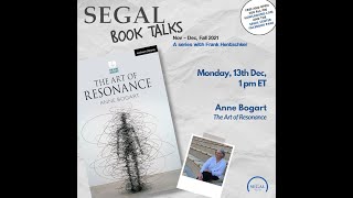 Anne Bogart: Art of Resonance | SEGAL BOOK TALKS 2021