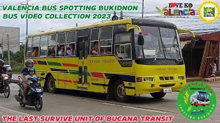 Valencia Bus Spotting Bukidnon, Bus Video Collection 2023 / Bucana Transit 82228 Survive Unit