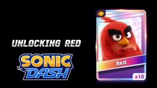 Sonic Dash Red Gameplay