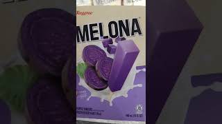 Satisfying New Flavor MELONA Ube Flavor Ice Cream #shorts #popsicle