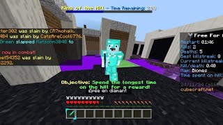 Minecraft PE Playing Cubecraft + Duels + New Map Gift Factory @LionHeart4DGameplay ! Not