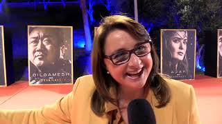 Victoria Alonso, interview at vice-president of Marvel Studios at The Eternals première