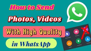 Send WhatsApp image without Compression How to | Whatsapp Tricks #Shorts