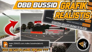 UPDATE OBB BUSSID V3.6.1 | GRAFIK HD 4K REAL LIFE🌾 | COCOK BUAT RAM 3/4GB😱