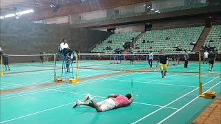 BADMINTON TOURNAMENT INTER DEPARTMENT DELHI AT THYAGRAJ STADIUM TYAGRAJ