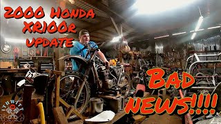 we take a look at the 2000 honda xr100r and find some BAD NEWS!!!!!