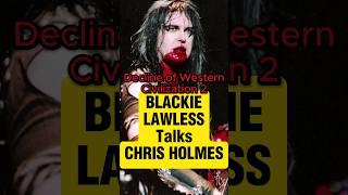 Blackie Talks Chris Holmes in Decline of Western Civilization #wasp #heavymetal #80smetal