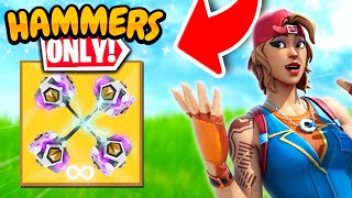 Unlimited *HAMMERS* Fortnite! Unbelievable CLUTCH from Pro GAMER?!