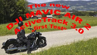 DJI MAVIC AIR 2 active track 3.0 and Harley Davidson