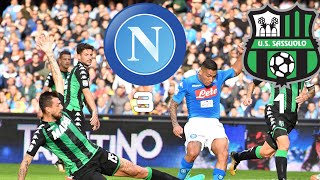 Napoli vs Sassuolo (3-1) - Allan, Callejon & Mertens score for Napoli (Recap 29-10-17)