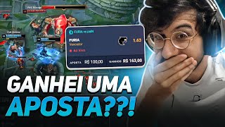 GANHEI UMA APOSTA??? - FURIA vs PAIN NO CBLOL!!!