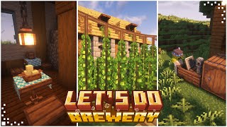 Let's Do Brewery (Minecraft Mod Showcase) | Brewing & Cooking in Oktoberfest | Forge & Fabric 1.20.1