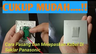 Lepas Kabel Di Saklar Panasonic, Pemula Wajib Tau | #saklarpanasonic @altafteknik801