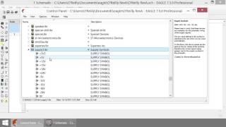 Creating Custom PCBs with CadSoft EAGLE Tutorial | Placing Components on a Schematic