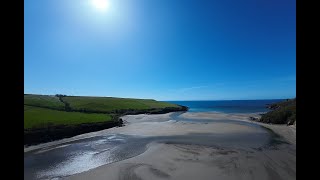 Mothercombe and Wonwell beach on the first sunny day of the year.