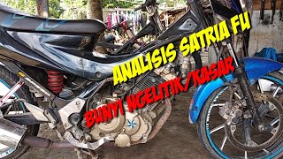 cara mengatasi Satria Fu bunyi kasar/ ngelitik sangat mudah