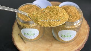 Homemade All Purpose Seasoning//Detailed Recipe @MasofsKitchen