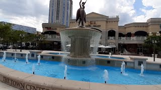 Amazing fountain in Town Center Virginia Beach